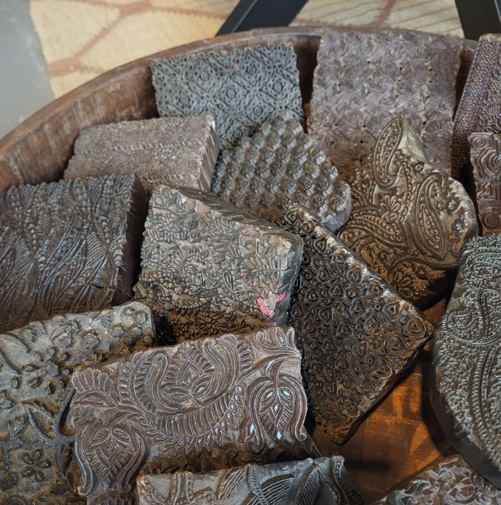 Batik stempel / Blockprint XL