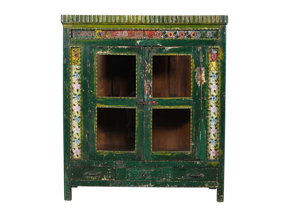 Vitrine grün