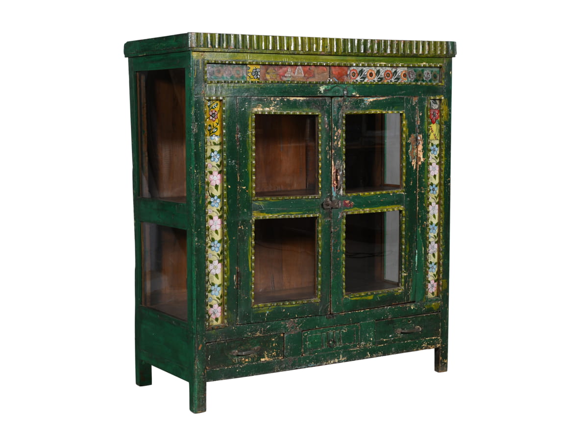 Vitrine grün
