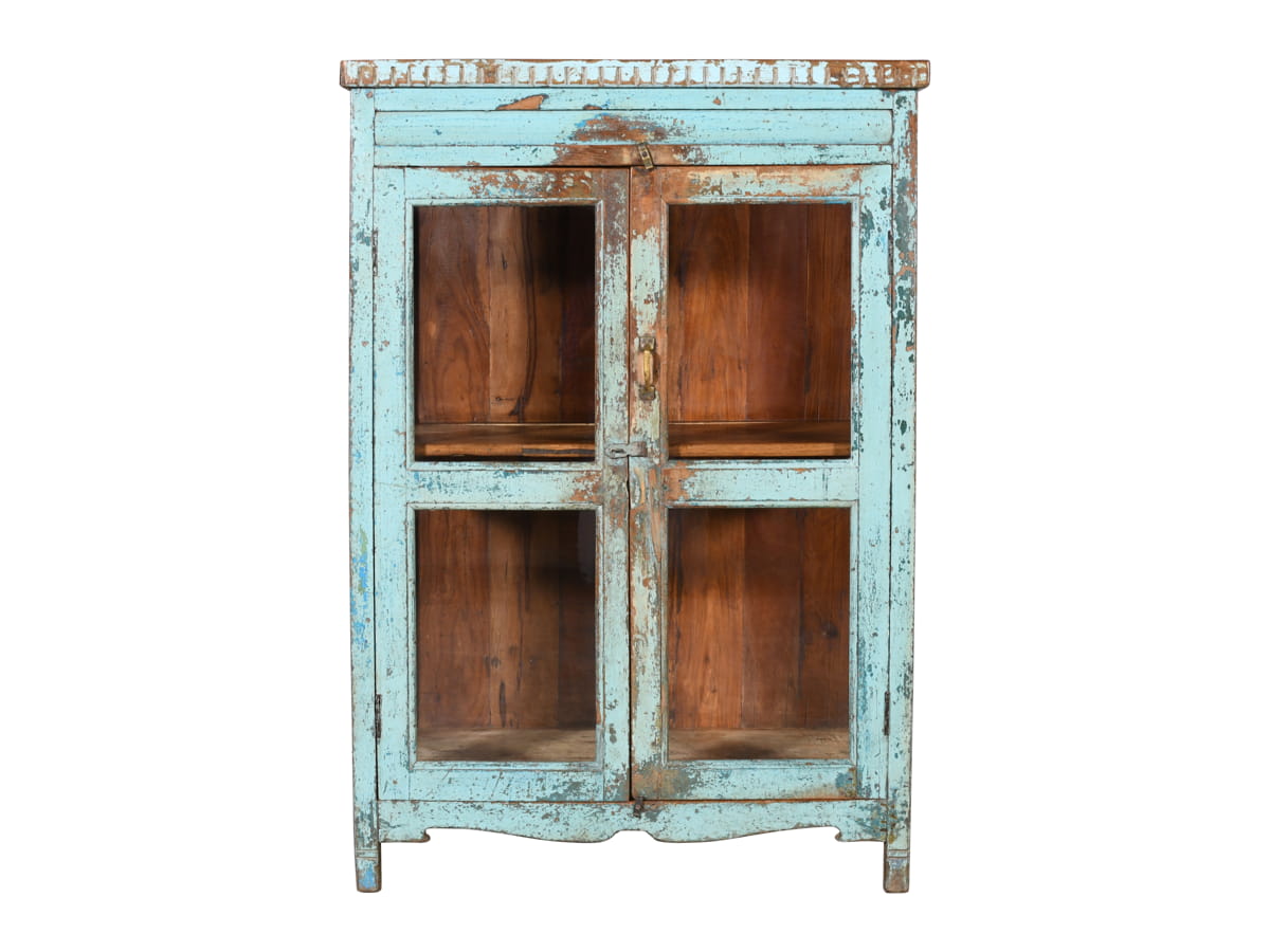 Vitrine blau