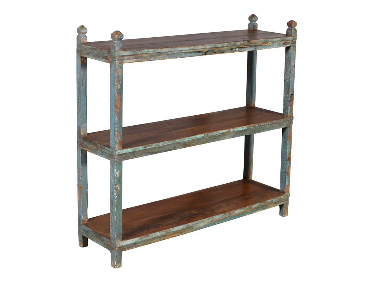 Shelving unit grey-blue