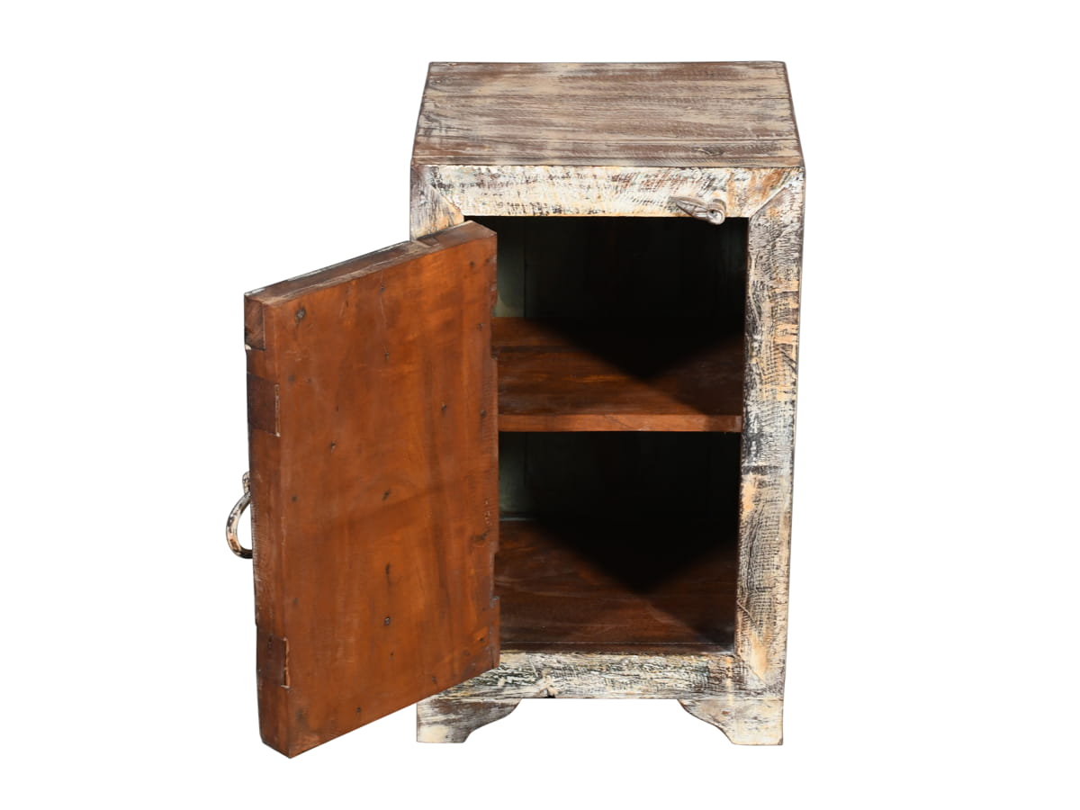 Scrapwood bedside table