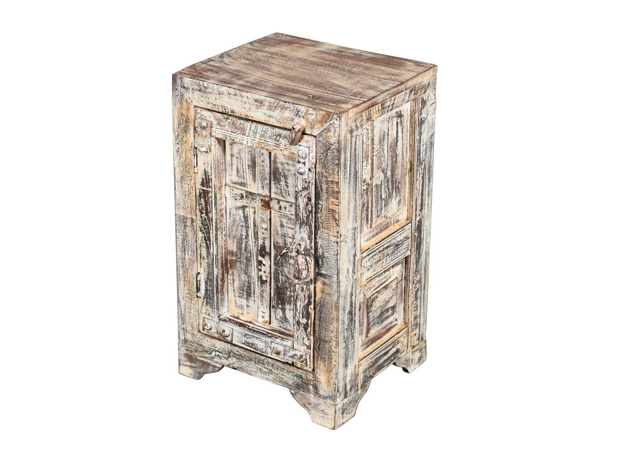 Scrapwood bedside table