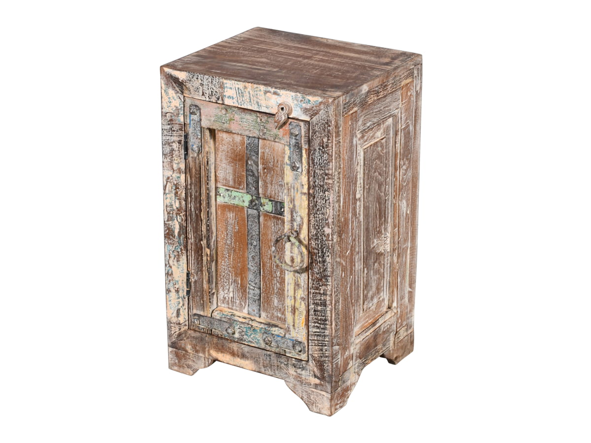 Scrapwood bedside table