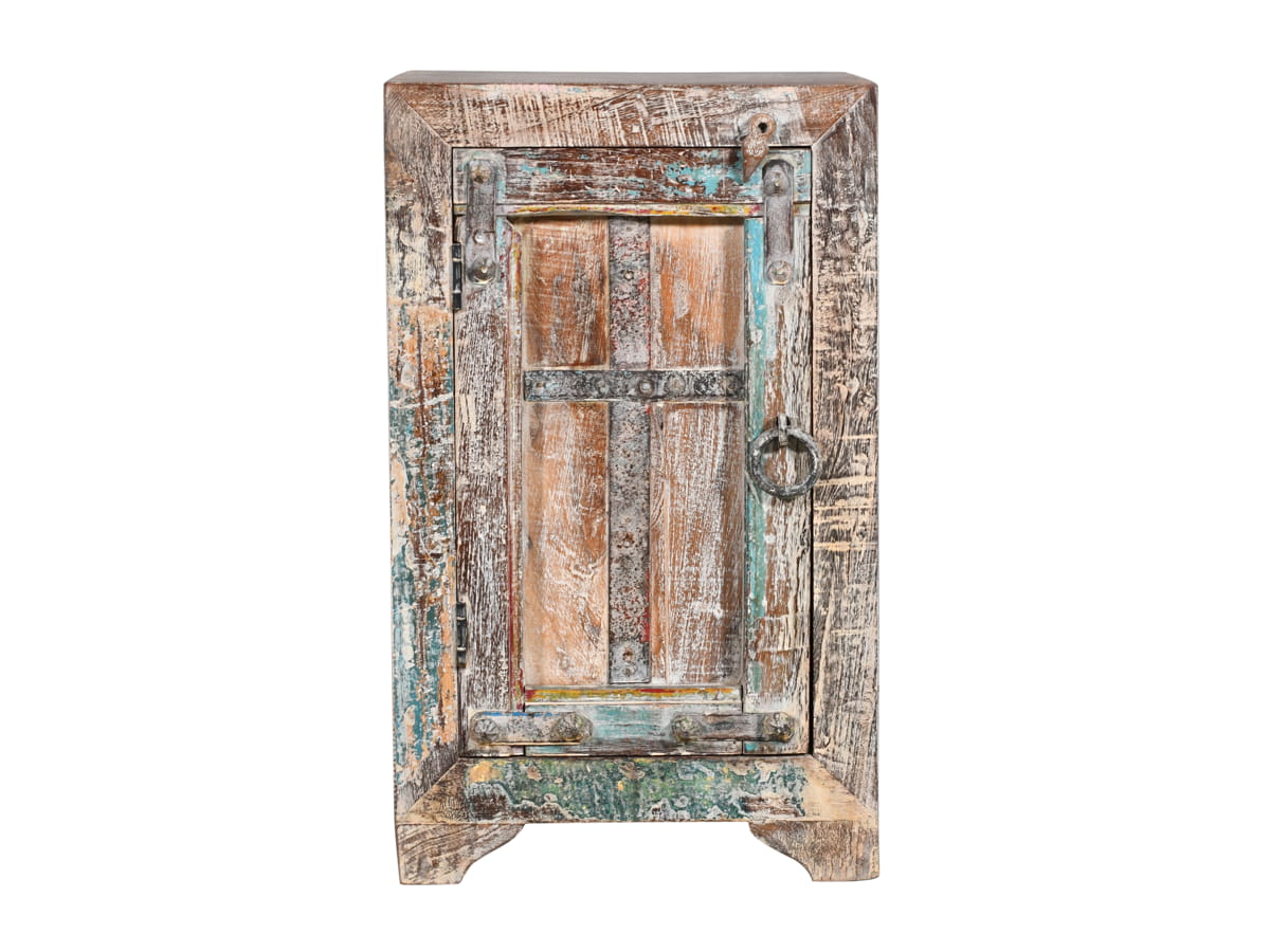 Scrapwood bedside table