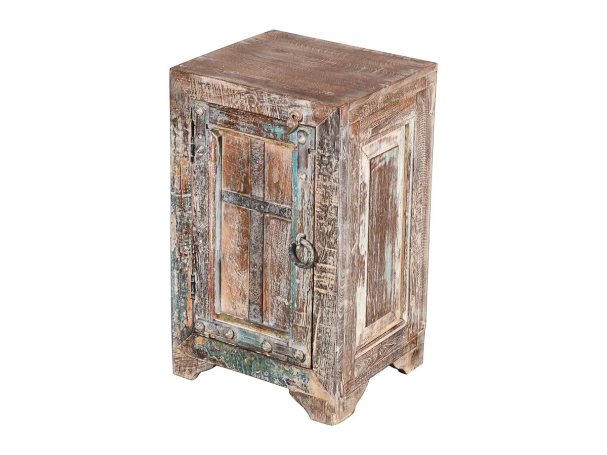 Scrapwood bedside table