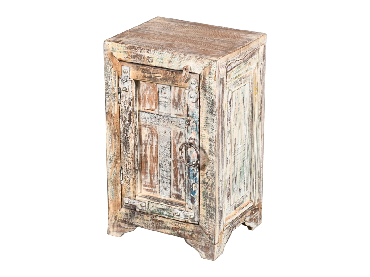 Scrapwood bedside table