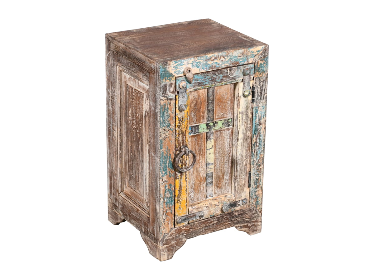 Scrapwood bedside table