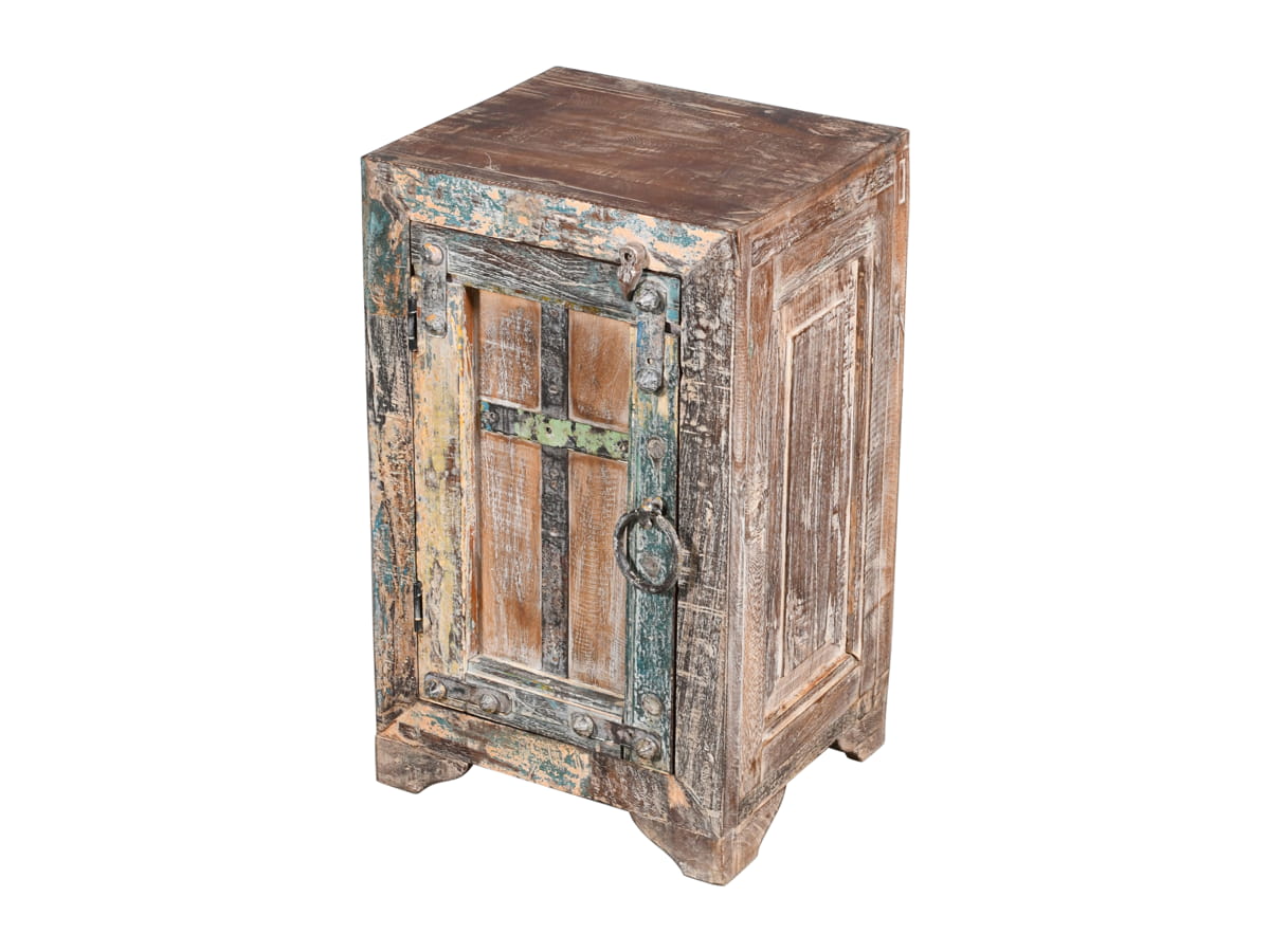 Scrapwood bedside table