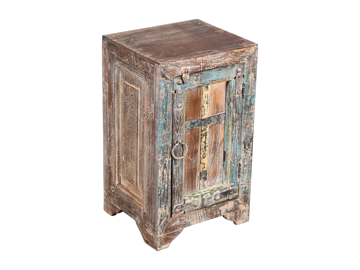 Scrapwood bedside table