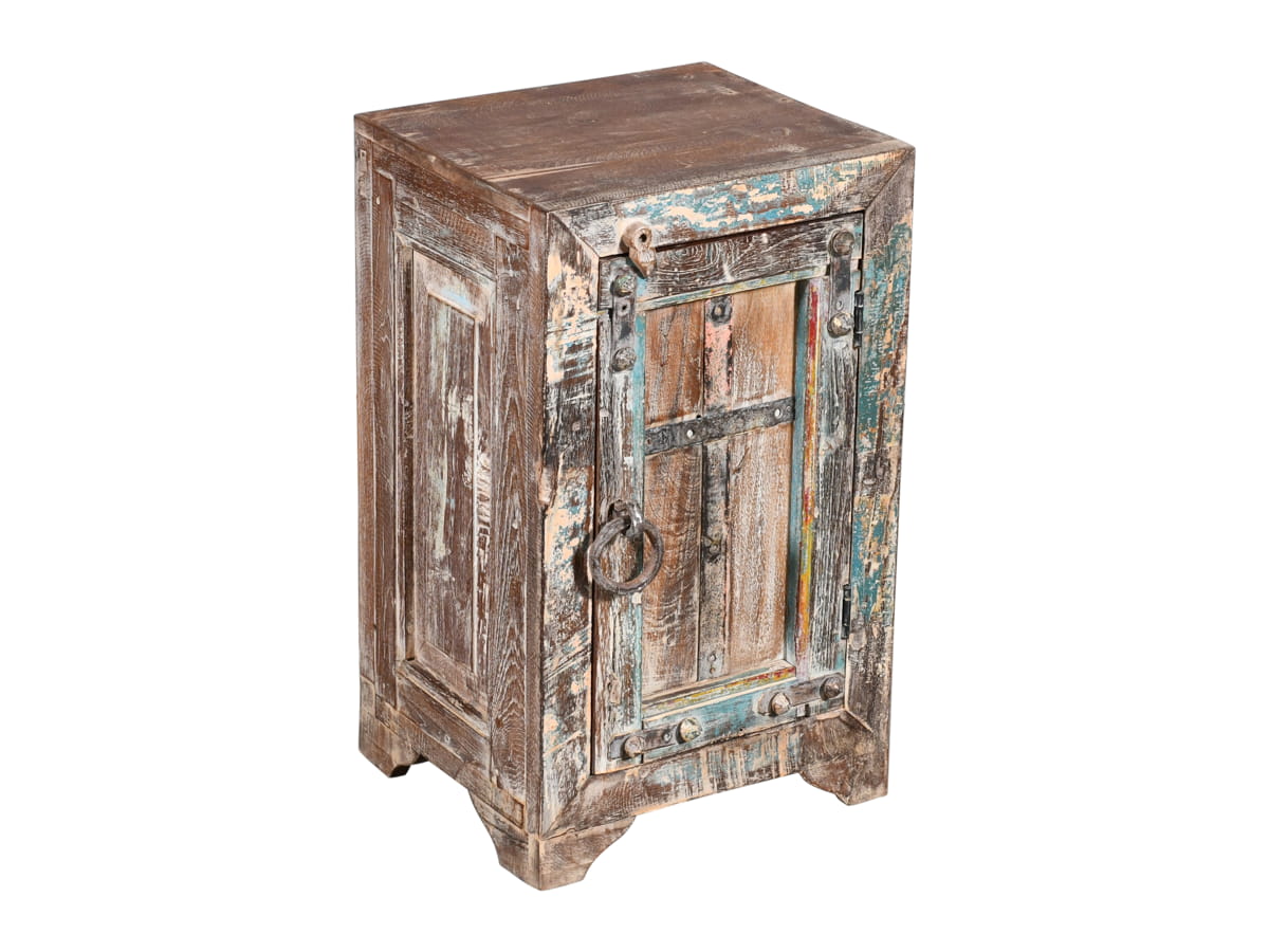 Scrapwood bedside table