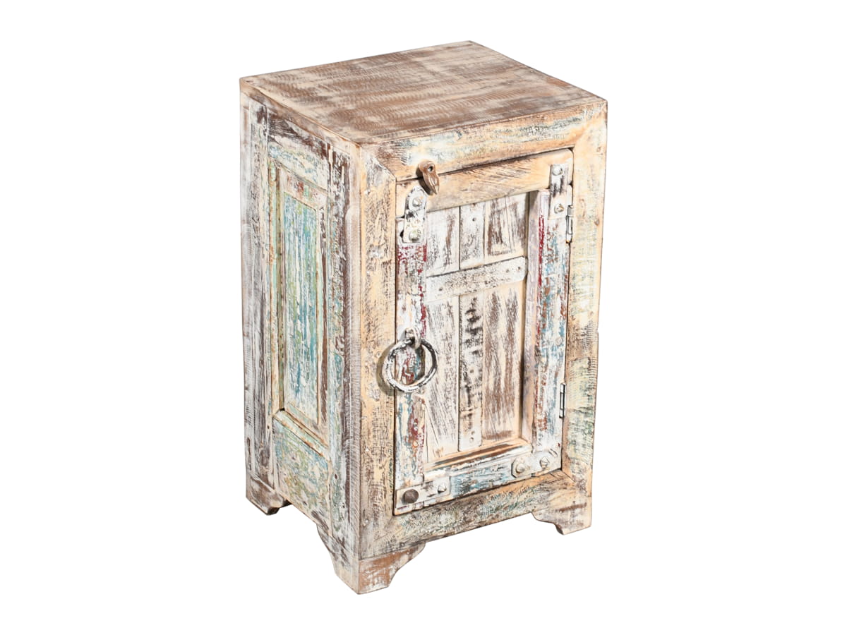 Scrapwood bedside table