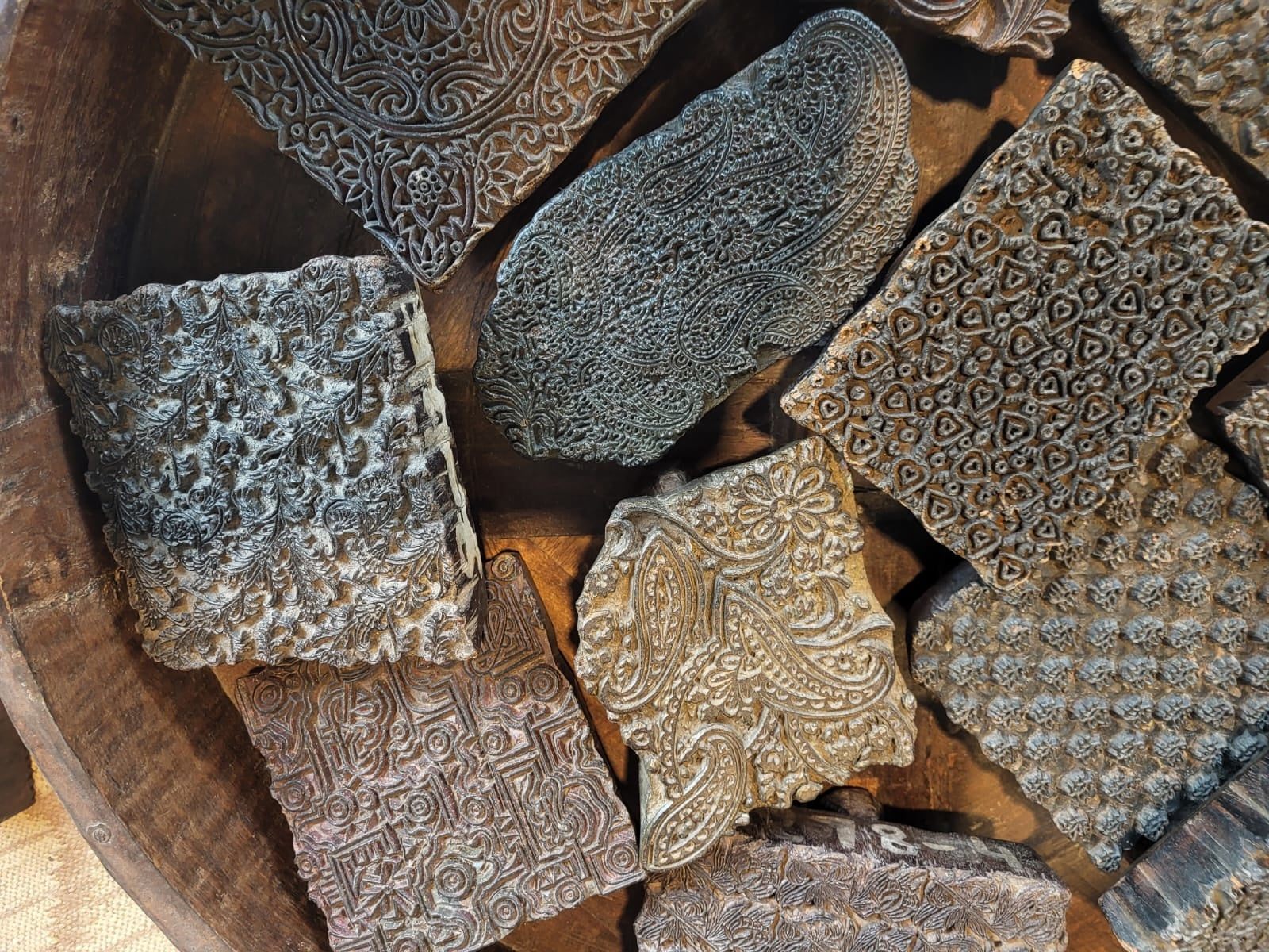 Batik stempel / Blockprint XL