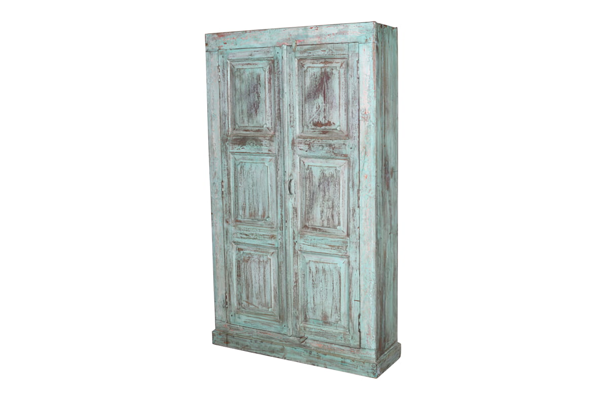 Storage cabinet turquoise