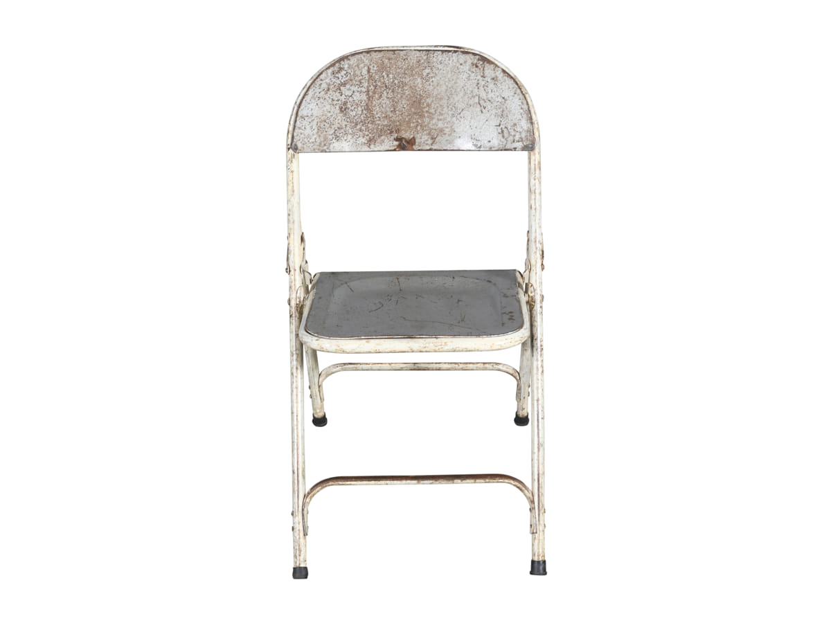 Gray blue folding chair