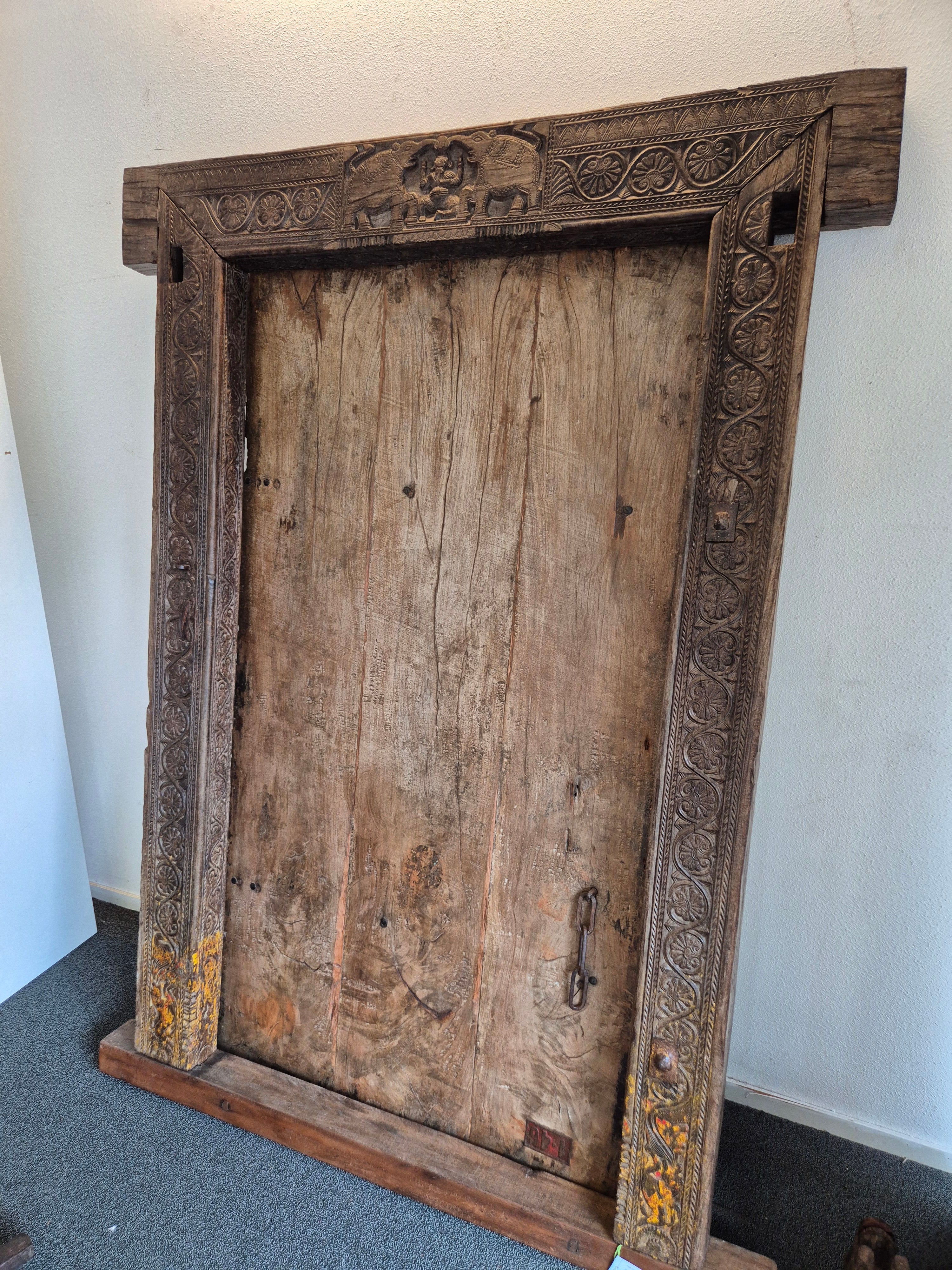 Antieke poort Horse